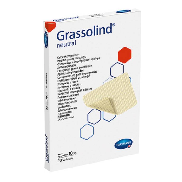 GARZA GRASSOLIND 7,5X10CM 10PZ