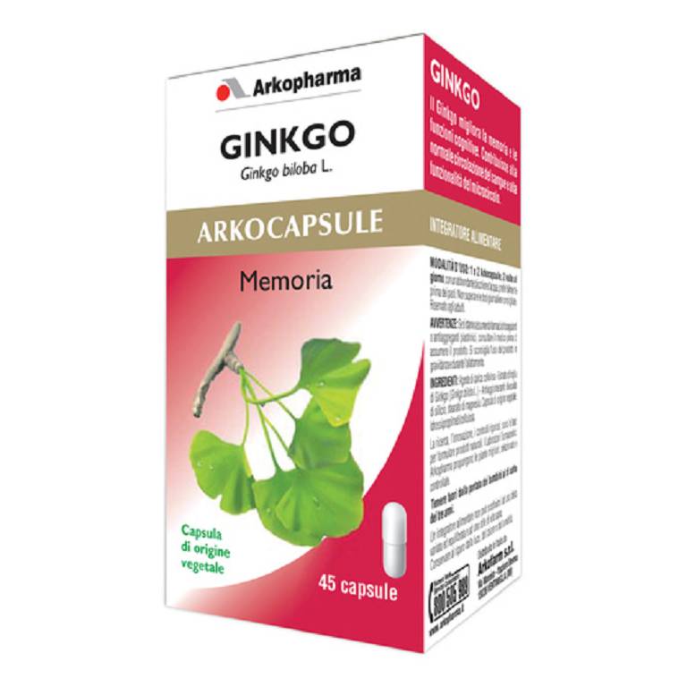 GINKGO ARKOCAPSULE 45CPS