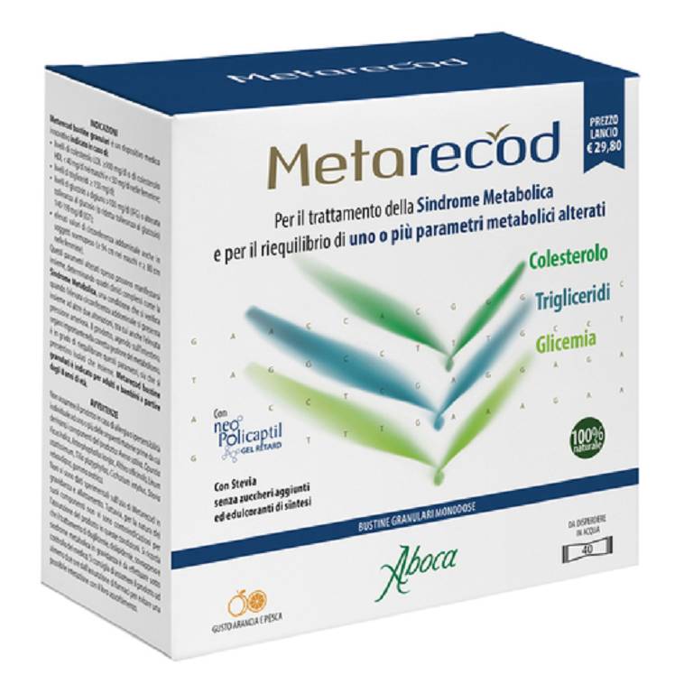 Metarecod Bustine Granulari Monodose Metarecod Bustine Granulari Monodose